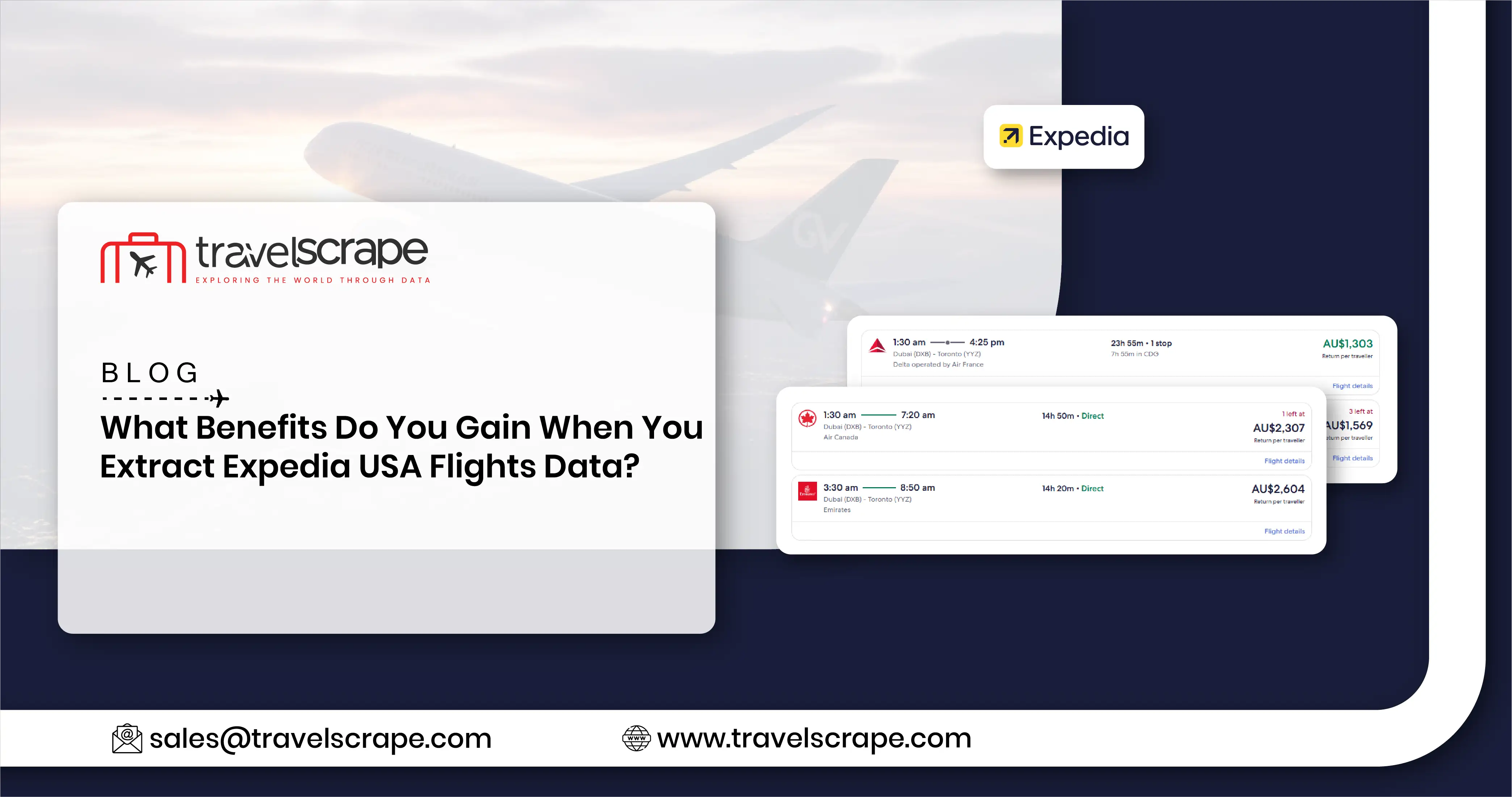 Extract Expedia USA Flights Data for Booking Trends